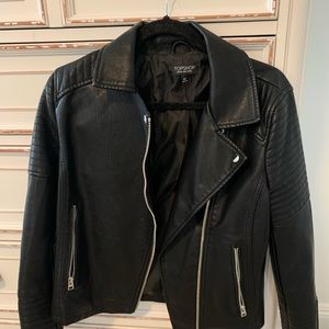 Top Shop leather jacket, never worn